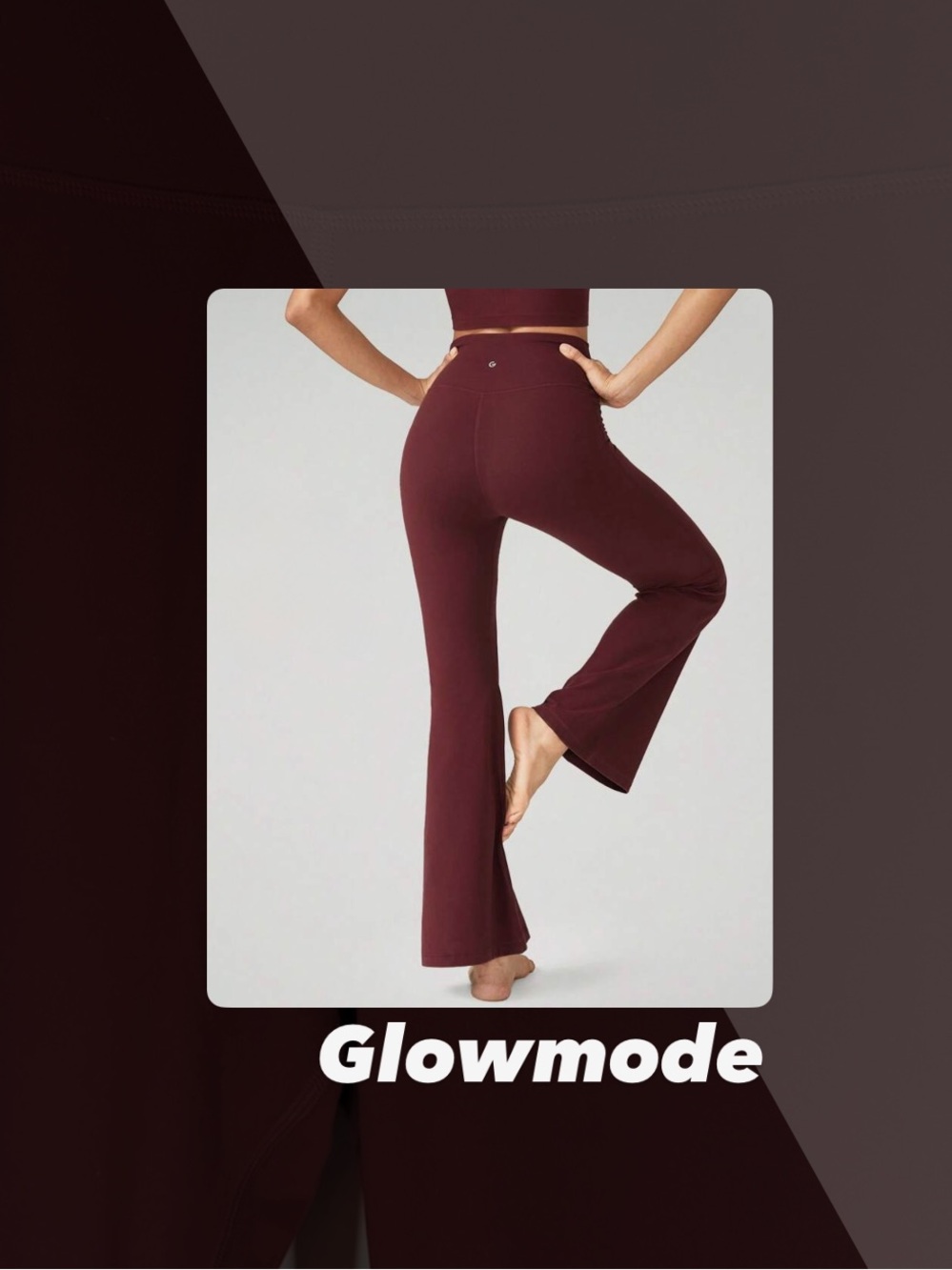 EUC Glowmode 28" FeatherFit Flared Leggings
